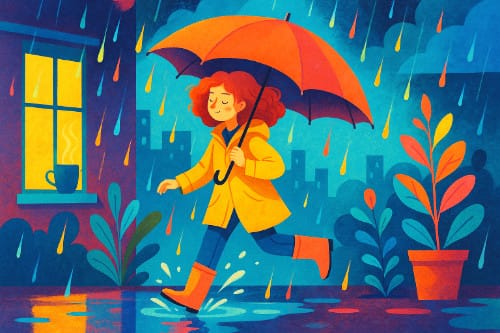 Splashes, Synapses, and Soggy Socks: Finding Magic on a Rainy Day